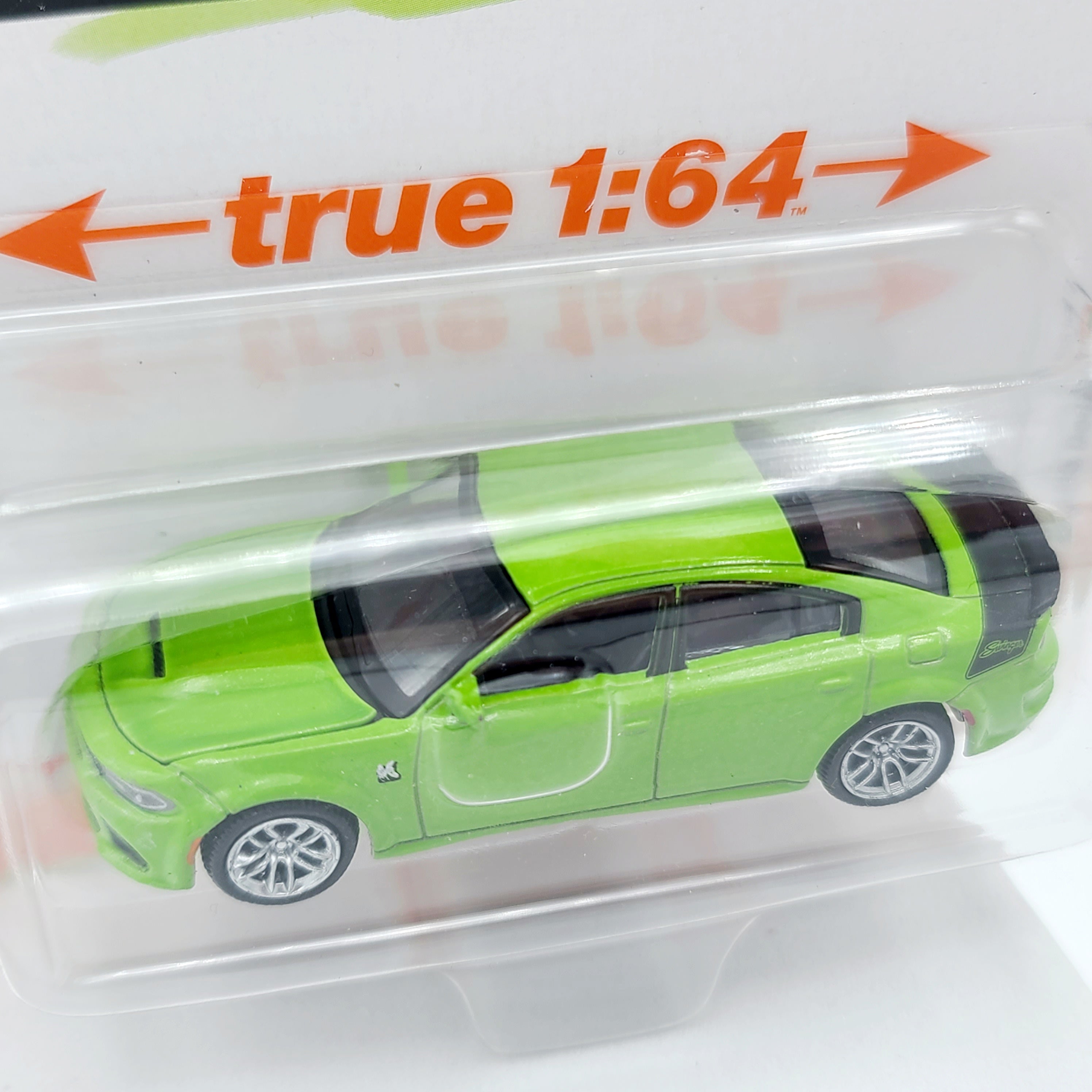 Auto World '23 Dodge Charger R/T Scat Pack Swinger - 1:64 scale (2024 Release 3A - Modern Muscle)